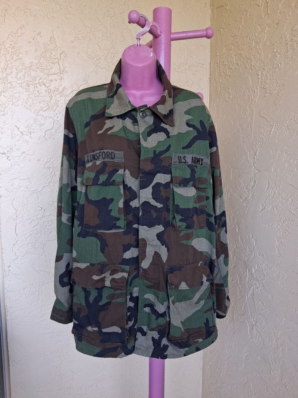 Army Camo Field Jacket - Unisex